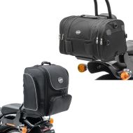 Set: Tail Bag RB1 Roll Bag 24-30Ltr + Sissy Bar Bag TM4 Rear Bag 39-49L