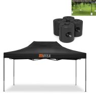 Set: 4x Pavilion Weights Tourtecs PG2 with Pavillion 3x4,5m foldable black