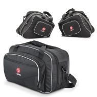 Top case inner bag + case inner bags compatible with Kawasaki Versys 650 / 1000 15-24 KB2