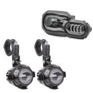 LED auxiliary headlights + LED headlights compatible with BMW F 800 GS / Adventure