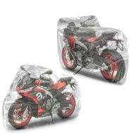 Motorcycle Cover L + Motorcycle Cover XL Cover hood transparent