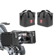 Set aluminum case + set aluminum case inner bag compatible with BMW R 1250 GS / Adventure 19-24