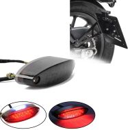 LED rear light with brake light and permanent light with E-mark + license plate holder on the side
