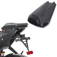 License plate holder with lighting + passenger cover compatible with KTM 1290 Super Duke R 20-23 carbon look