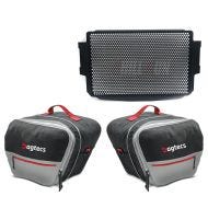 Radiator cover compatible with Yamaha Tracer 9 / GT 21-24 + inner bag set