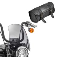 Windscreen standard FB2 smoke gray CB56841 + tool roll leather standard LR3