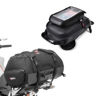 Tail bag HD75 waterproof passenger seat bag 75 liters + tank bag magnet