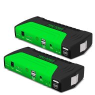 Set 2x Jump starter motorbike / Power Bank Lumitecs SK1 portable charger 50800mAh 12V