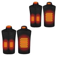 Set 2x Heating vest / Heated motorcycle vest Size L XGP HW1 USB