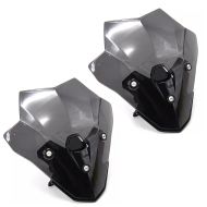 Set 2x Flyscreen Windscreen compatible with BMW F 900 R 20-24 Windscreen Airoad YFS black