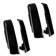 Set 2x Saddlebag trim strips fits for Harley Davidson Touring 14-24 side case filler strips Craftride black