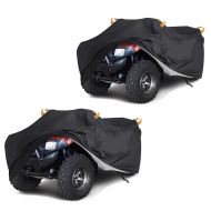 Set 2x ATV Cover XL Tourtecs 190T / Tarpaulin for Quad with handles black