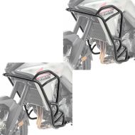 Set 2x Crash Bars compatible with Honda Transalp XL 750 23-24 Engine Guard Motoguard KT12 black