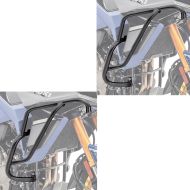 Set 2x Upper Crash Bar Tank compatible with Suzuki V-Strom 800 DE 23-24 Engine Guard Motoguard HG20 black