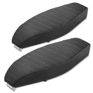 Set 2x Seat compatible with Simson S51 S50 S70 Craftride HS17 black