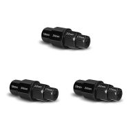 Set of 3 Motorcycle Spindle Tool Hex Key 17-19-22-24 mm black