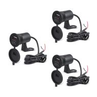 Set of 3 12V motorcycle USB socket Lumitecs US4