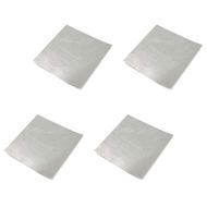 Set of 4 Heat protection foil self adhesive for Motorcycle Heat shield Zaddox 50x25cm
