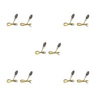 Set of 5 LED indicators motorcycle / turn signals Lumitecs KP8 2 pieces tinted