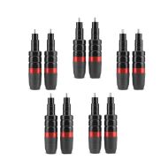 Set of 5 Motorcycle crash pad slider protector Motoguard SP3 red