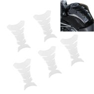 Set of 5 Tank Pad motorcycle / Tank protection Fishbone Sticker Zaddox universal Clear
