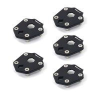 Set of 5 Side stand foot enlarger compatible with Royal Enfield Himalayan 17-24 Kickstand enlargement Motoguard FV10