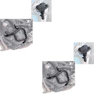 2x Crash Bar compatible with Yamaha MT-09/Tracer/XSR 900 13-20 + LED Auxiliary Spot Light Set w. crash bar brackets S22X