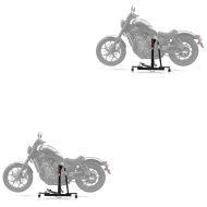2x Central Stand compatible with Honda Rebel 1100 CMX 21-25 black Paddock Stand ConStands Power-Evo
