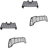 2x Set: Radiator Cover fits for Harley Davidson Pan America 1250 21-24 KG1 + Headlight Grill fits for Harley Davidson Pan America 1250 21-24 SG1