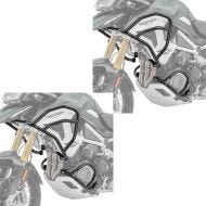 2x Engine Guard Set compatible with Triumph Tiger 1200 GT / Pro 22-24 MK2 upper and lower part crash bars