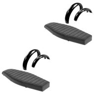 2x Flat bench seat VS1 Craftride compatible with Simson S51 / S50 / S70 + front mudguard + rear mudguard black