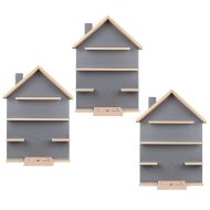 Set of 3 children's wall shelves fits for Tonies Divit WT10 Toniebox shelves NEW