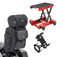 Lift maneuvering aid up to 500 kg red + sissy bar bag SXL + smartphone holder SH5