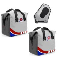 Side stand foot extension + inner pocket GS pair suitable for BMW R 1200/1250 GS/Adventure 13-24