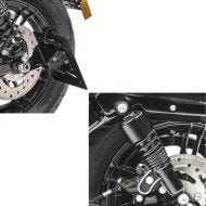 Set: Stoßdämpfer 10,5" Harley Sportster 04-20 Federbein + Seitlicher Kennzeichenhalter S für Harley Sportster 04-20_1