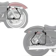Set: Saddlebag support bracket fits for Harley Davidson Sportster 95-15 left SHL Craftride + Saddlebag support bracket fits for Harley Davidson Sportster 95-15 right SHL Craftride