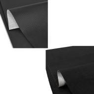 Set: Sitzbank-Bezug Kunstleder Carbon-Look XL 140x100 cm Sitzbezug + Sitzbank Leder Tourtecs antirutsch in schwarz_1