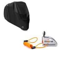 Set Alarm Bremsscheibenschloss für Yamaha MT-09 / MT-07 / MT-03 + Abdecklpane XL_1