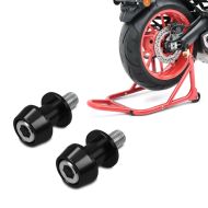 Set: Montageständer Basis Hinterrad rot + Prismabuchsen-Racingadapter Motea Assen M8 schwarz_1