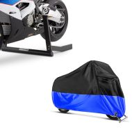 Set: Paddock Stand Center Pro in matt + Cover XL Outdoor tarpaulin in -blue