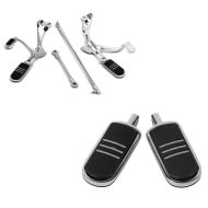 Set: vorverlegte Fußrastenanlage für Harley Sportster 04-13 + Fußrasten Fahrer-Sozius ST für Harley Universal_1