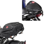 Set: Hecktasche X50 Gepäcktasche hinten 50Ltr in schwarz + Hecktasche Race für Soziussitz in schwarz_1