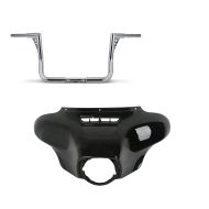 Set: Batwing Verkleidung für Harley Davidson Touring 2014-2020 + Lenker Ape Hanger 12" für Harley Electra - Street Glide cr_1