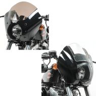 Set: Verkleidung für Harley Dyna 06-17 / Sportster 48 16-18 MG4 + Lampenmaske für Harley Davidson Dyna / Sportster Q1_1