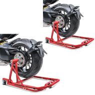 2x Rear Paddock Stand Dolly compatible with Ducati Diavel / S 11-22 Single Mover red Discount Set