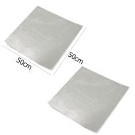 2x Heat protection foil self adhesive for Motorcycle Heat shield Zaddox 50x50cm Discount Set
