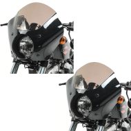 2x Gauntlet Fairing MG4 fits for Harley Davidson Dyna 95-05, Sportster 88-16 39mm fits fork Craftride Set Discount