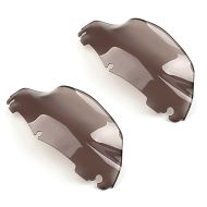 2x Windschild Wave 9" für Harley Street Glide Special 15-21 braun Craftride Spar-Set_1