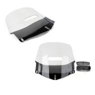 2x Windschild Honda Goldwing GL 1800 01-16 mit Lüftungsgitter klar Craftride Spar-Set_1