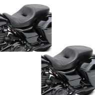 2x Komfortsitzbank für Harley-Davidson Touring 14-21 Craftride Hammock schwarz Spar-Set_1